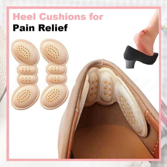 Heel Cushions for Pain Relief | 10-Pair Pack