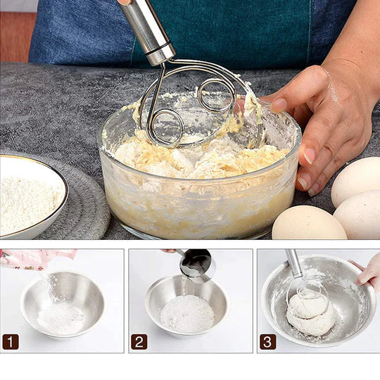 Professional Dough Whisk (+1 FREE)